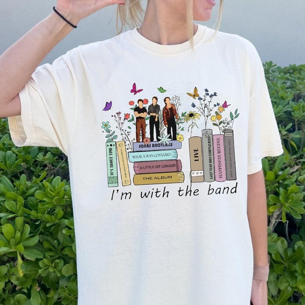 Jonas Broth Lovers Tee, Jonas Bros 20th Anniversary Tour 2025 Shirt 24